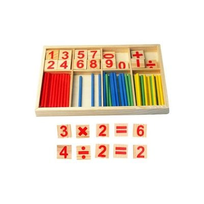 Wooden Counting  Stick Early Learning Mathematical Toy