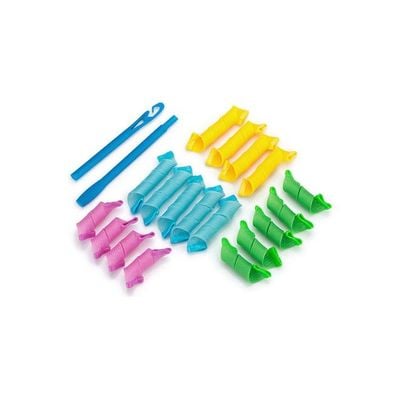 18-Piece Hair Curler Roller Set Multicolour