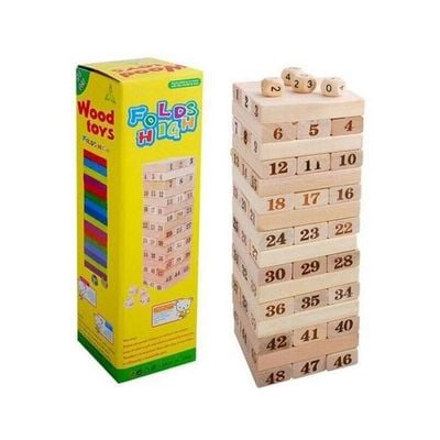 48-piece Folds High Building Block Set