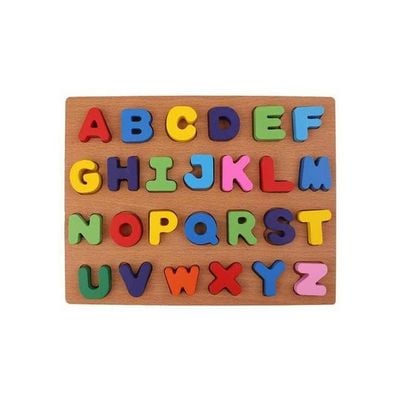 ABC Letter Education Wooden Puzzle