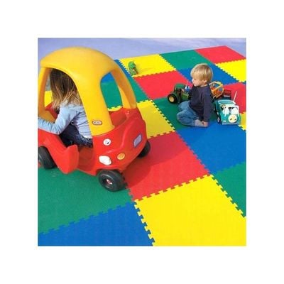 4-Piece High-Quality And Durable Protective Floor Rubber Mat Foam Set For Kids
