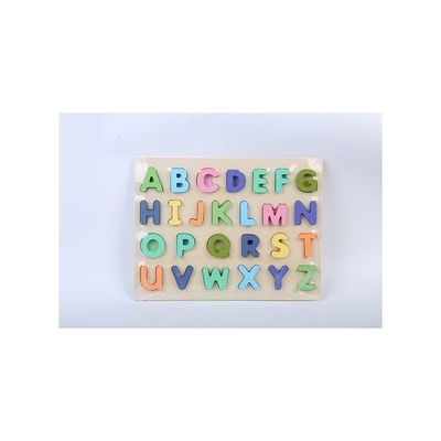Turquoise Wooden Capital Alphabets - A To Z