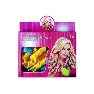 20-Piece Magic Leverag Hair Curler Set Multicolour 23.8x22x4.7cm