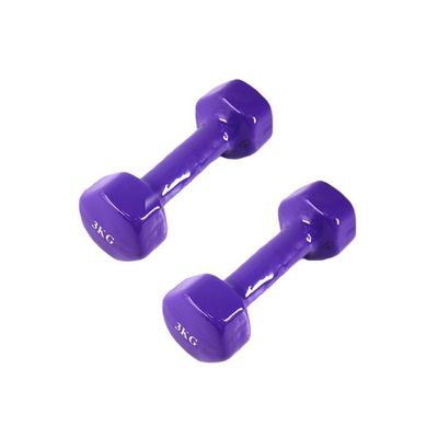 Hexagonal Dumbbell Set 2 x 3kg