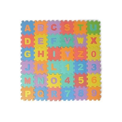 Alphabet And Numbers Puzzle Mat