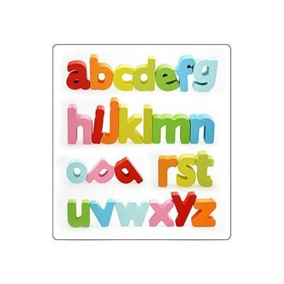 Wooden English Small Letters Puzzle Toy B07FB4TSV9