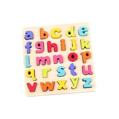 Wooden English Small Letters Puzzle Toy B07FB4TSV9