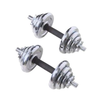 Pair Of Fitness World Dumbbells 15kg