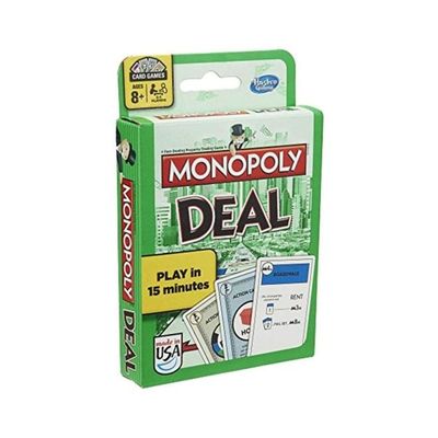 110-Piece Monopoly Card Game Set