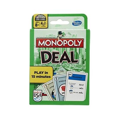 110-Piece Monopoly Card Game Set