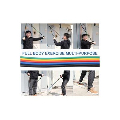 11-Piece Multi-Functional Muscle Strength Fitness Puller Set