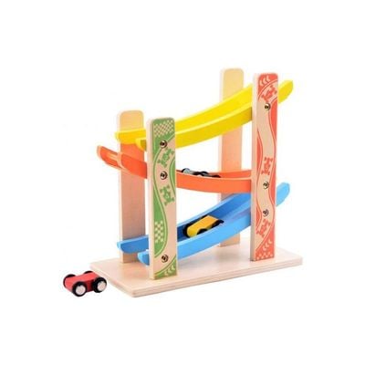 Slide Car Educational Wooden Toy 834grams