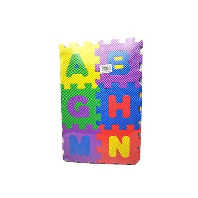 36-Piece Alphabet Letters Numeral Foam Mat Puzzle 11 X 11cm