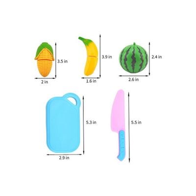 Cutting Fruit And Vegetables Pretend Play Set