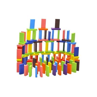 120-Piece Wooden Domino Set