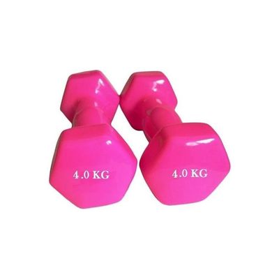 2-Piece Vinyl Double Dumbbells 4kg