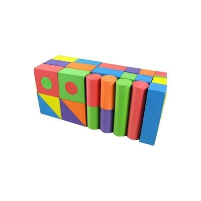 50- Pieces Foam Building Blocks Set 3+ Years