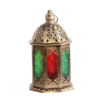 Decorative Eid And Ramadan Lantern Copper 24centimeter Decorative Eid And Ramadan Lantern Copper 24centimeter