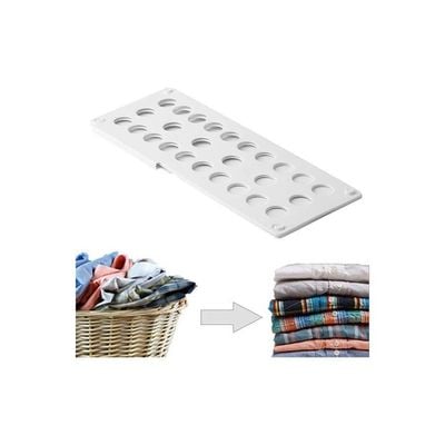 Clothes Laundry Folder Board White