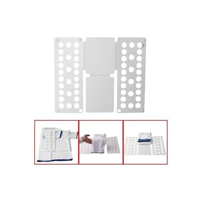 Clothes Laundry Folder Board White