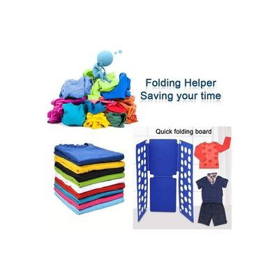 Clothes Laundry Folder Board Blue