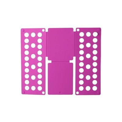 Adjustable Clothes Folding Board Pink 40x16x0.5centimeter