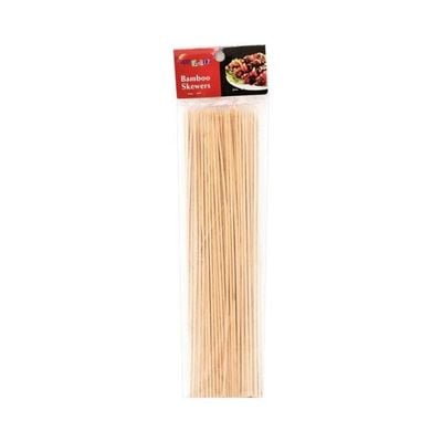 BBQ Bamboo Skewers Beige 300mm