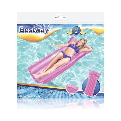 Inflatable Shiny Air Mattress 183x76x10cm