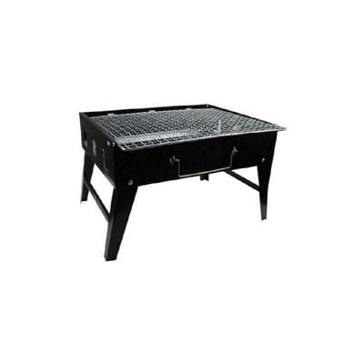 Portable BBQ Charcoal Grill Black