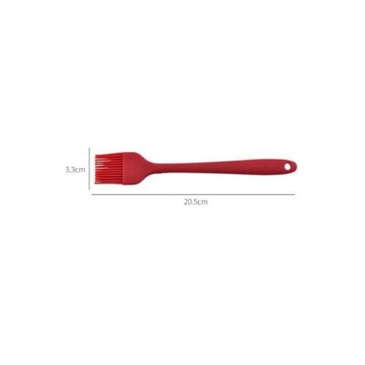 Silicone Oil Brush Red 20.5x3.3cm