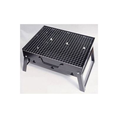 Foldable  Portable Grill For Trips And Camping Silver 35X27X20cm