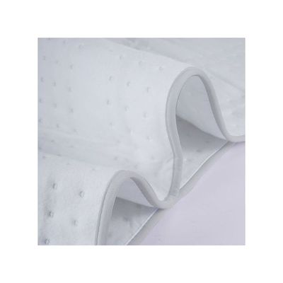Electric Heated Blanket Cotton White 80x150cm