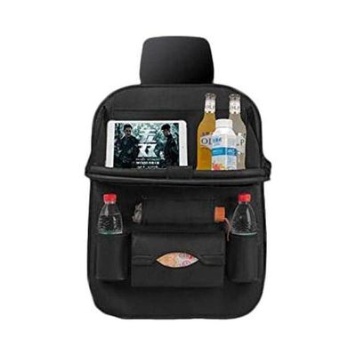 Auto Storage Pockets Vehicle Bags Back Seat Hanging Bag Multi Pocket Bottle Cup Tissue Box Holder
