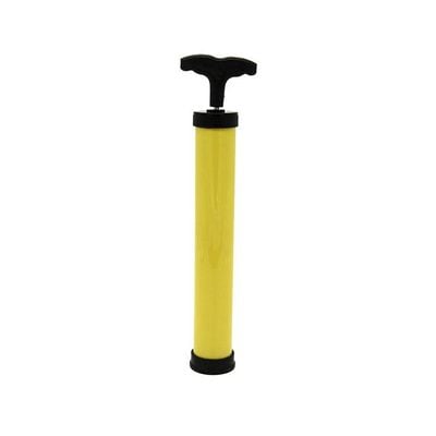 Compact Storage Bag Hand Vacuum Pump Yellow 80x100cm