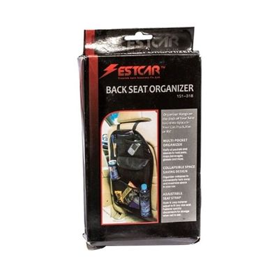 Estcar Back Seat Organizer, 39Cmx60Cm - 697765235208 Estcar Back Seat Organizer, 39Cmx60Cm - 697765235208