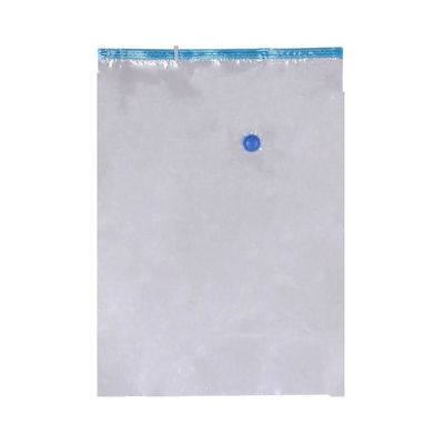 Large Vacuum Seal Compressed Organizer Transparent&Blue 24.5x18x3cm