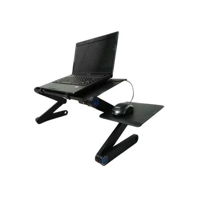 Foldable E-Table Black