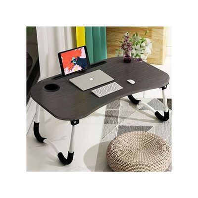 Foldable Laptop Table Dark Brown 20 x 10 x 5cm