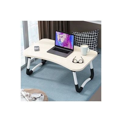 Foldable Bed Laptop Table Light colour