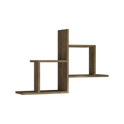 Mourah Olly Wall Shelf - Dark Oak - 2 Years Warranty