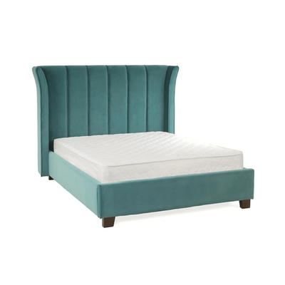Ottoman 180x200 King Tufted Upholstered Bed - Teal