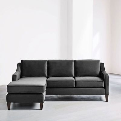 Elisa 3 Seater Sectional Sofa - Grey
