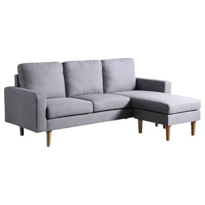 Warren 4 Seater Sectional Sofa - Grey
