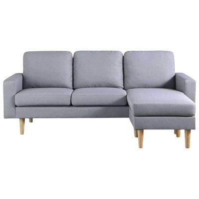 Warren 4 Seater Sectional Sofa - Grey
