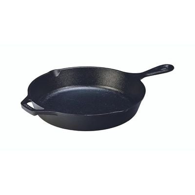 Lodge Cast Iron Skillet Pre-Seasoned Skillet/Frying Pan 10.25 Inch - Black