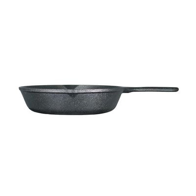 Lodge Pre-Seasoned Cast Iron Round Skillet/Frying Pan 20.3 Cm - Black