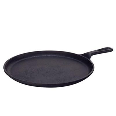 Lodge Griddle Pre-Seasoned Round Pan 10.5 Inch - Black