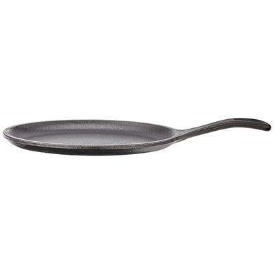 Lodge Cast Iron Oval Serving Griddle - Black