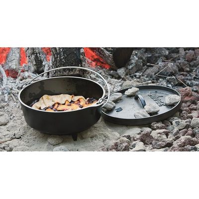 Lodge Boy Scouts Of America Cast Iron Camp Dutch Oven - Black