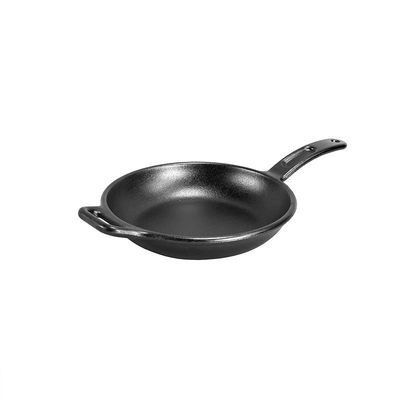 Lodge Pre-Seasoned Cast Iron Round Skillet/Frying Pan 25.4 Cm - Black